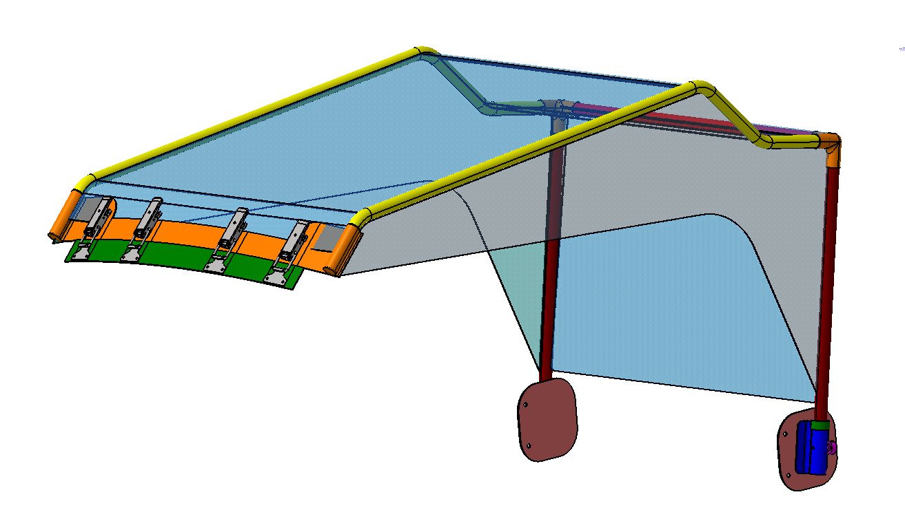 Motorcycle Canopy CAD Assembly