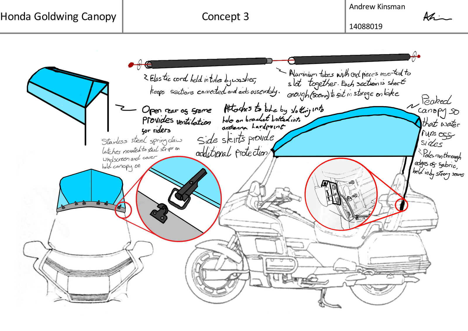 Motorcycle Canopy Concept 3